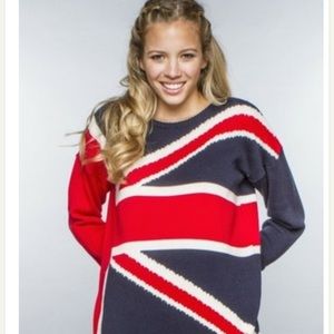 Brandy Melville Union Jack Sweater🇬🇧